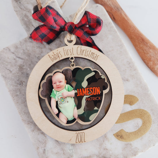 Customized Baby's First Xmas Ornament- 2022