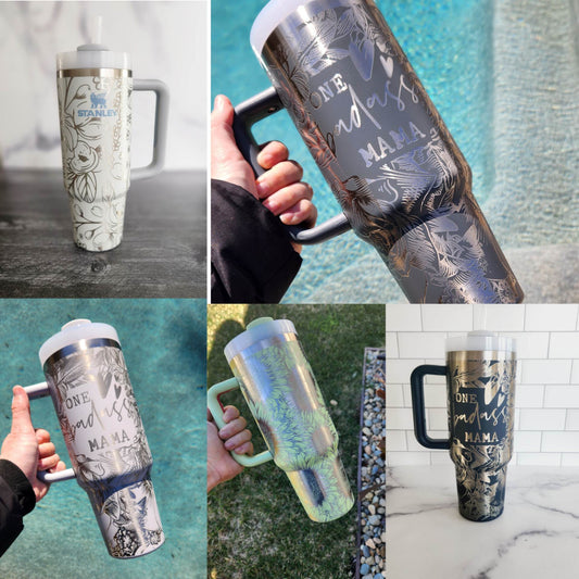Send in your Tumbler for Custom Engraving